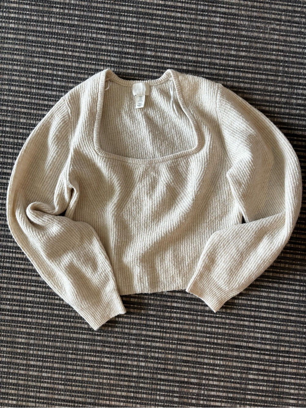 soft ribbed knit